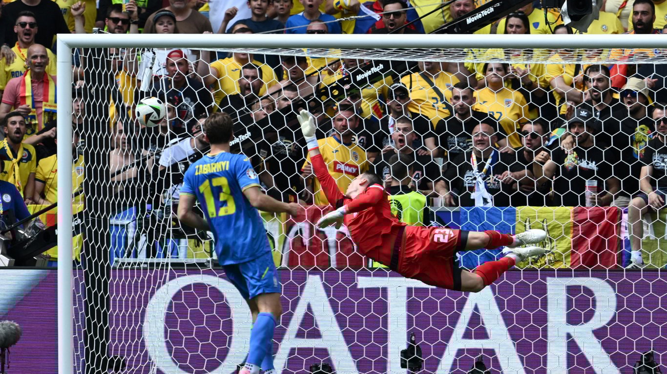 Андрей Лунин на Евро-2024