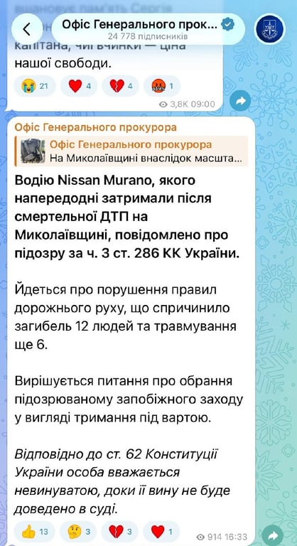 ДТП на Миколаївщині: водію повідомлено про підозру у загибелі 12 людей - фото 2