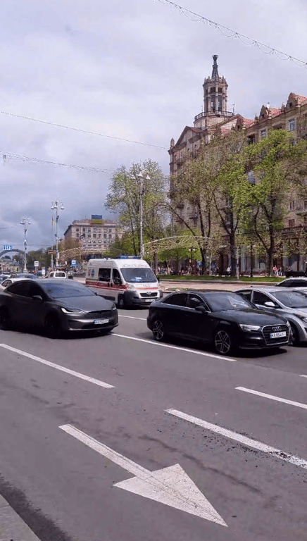 У Києві через ремонт дороги затори 18 квітня