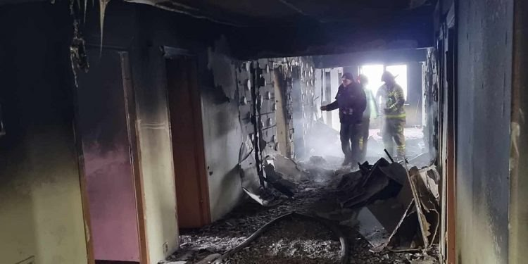 В Польше вспыхнула гостиница, в которой жили украинские беженцы