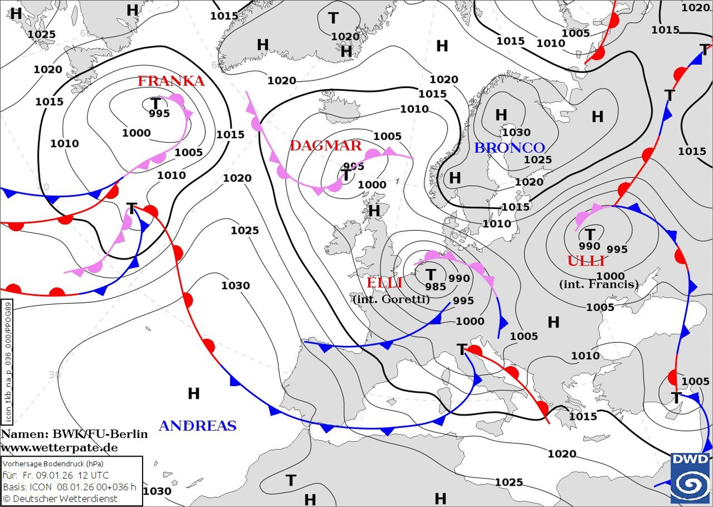 Погода в Україні на 9 січня