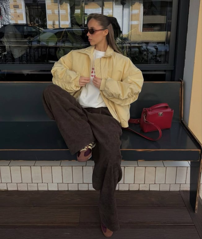 Вельветові штани додадуть образу родзинки