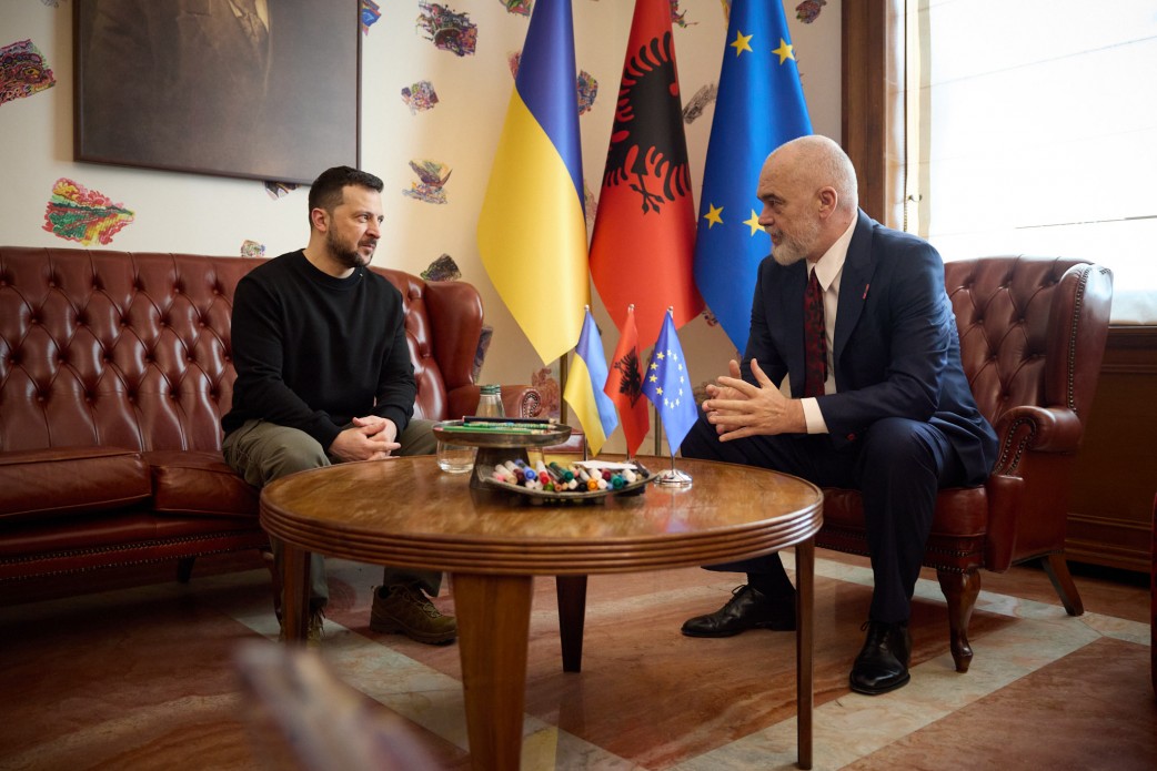 Зеленський зустрівся з прем'єром Албанії — про що говорили політики - фото 4