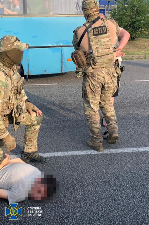 Затримання шахраїв у Дніпрі