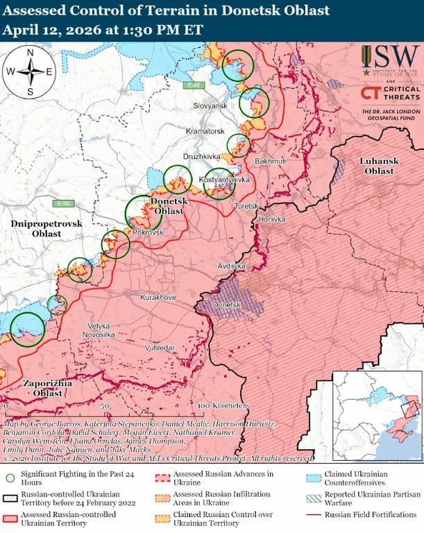 Яка ситуація на Донецькому напрямку фронту