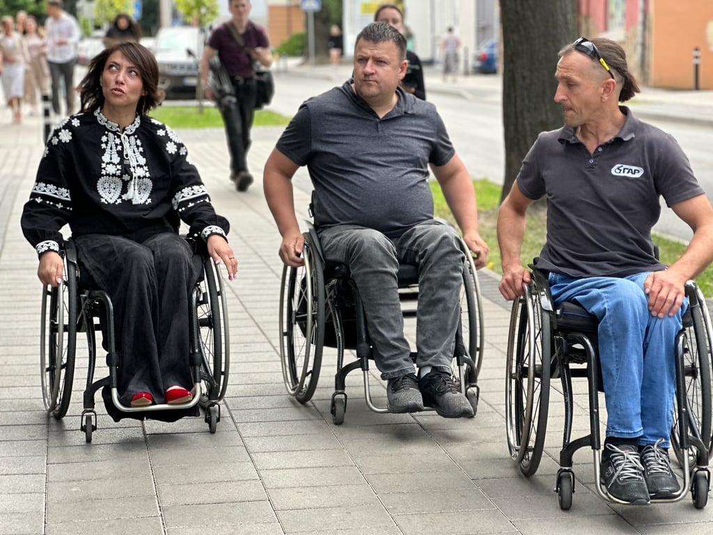 У Рівному створили інклюзивний маршрут