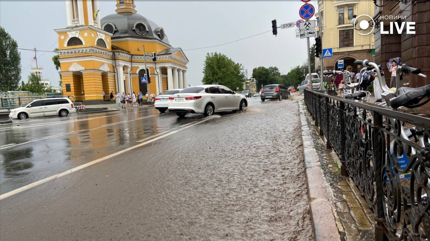 Негода у Києві 22 липня