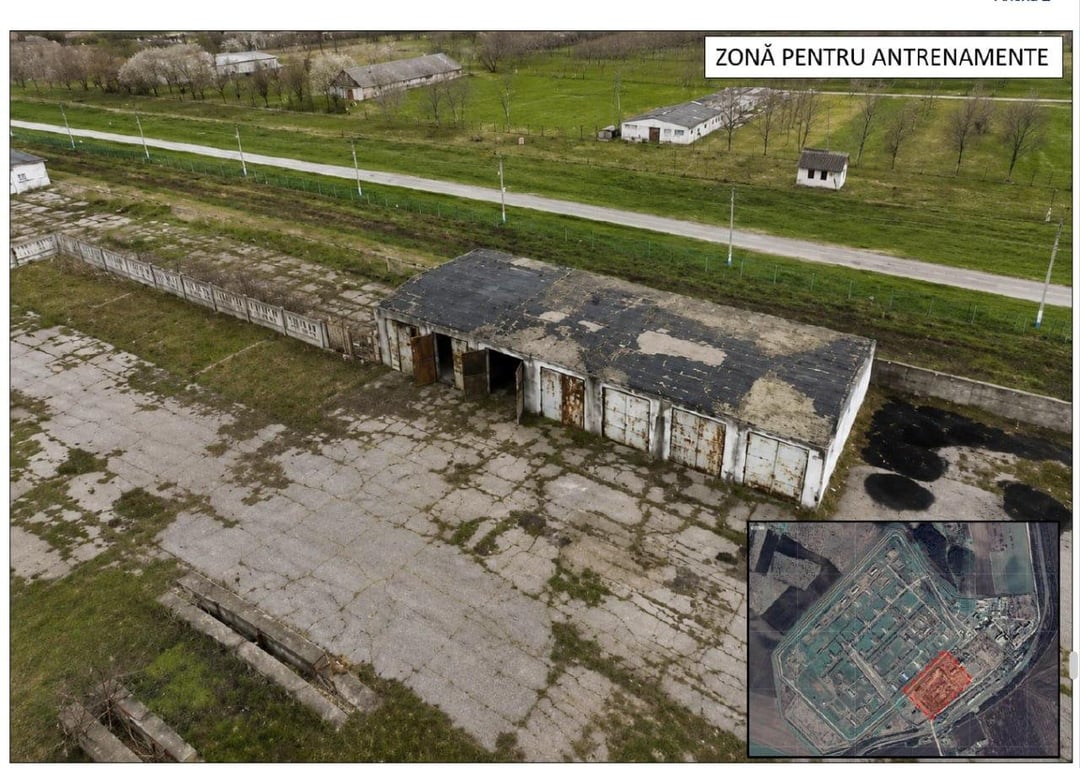 Територія військових складів боєприпасів у Ковбасній