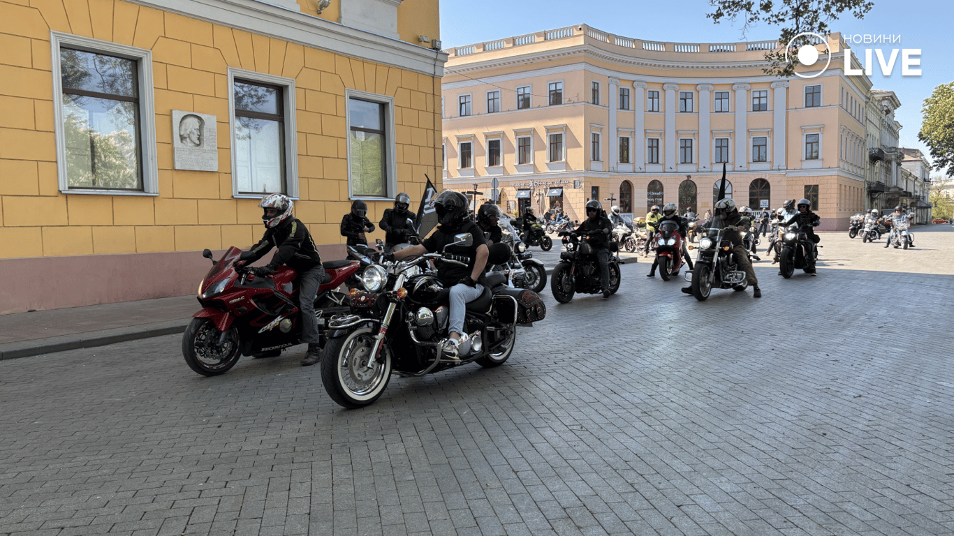 Байкери приїхали в Одесу 