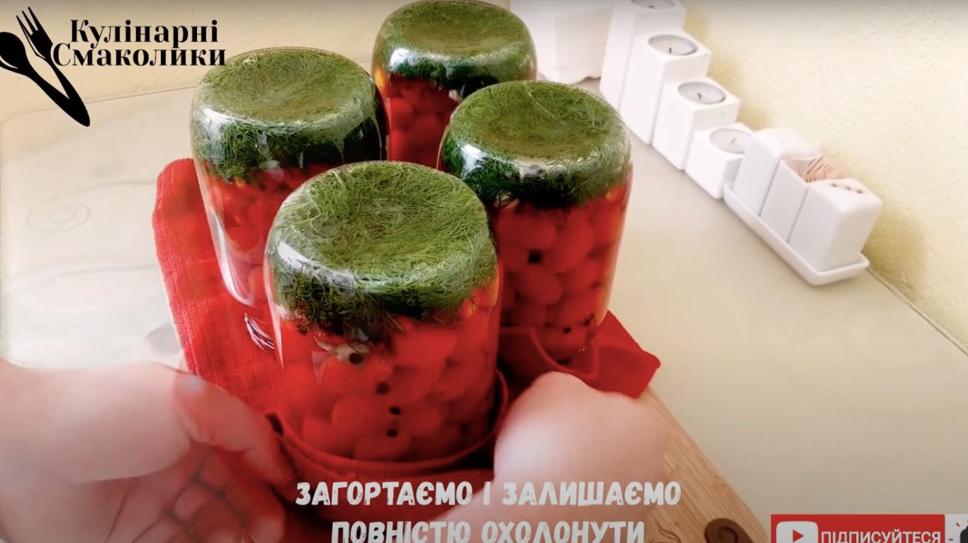 рецепт маринованных помидоров на зиму