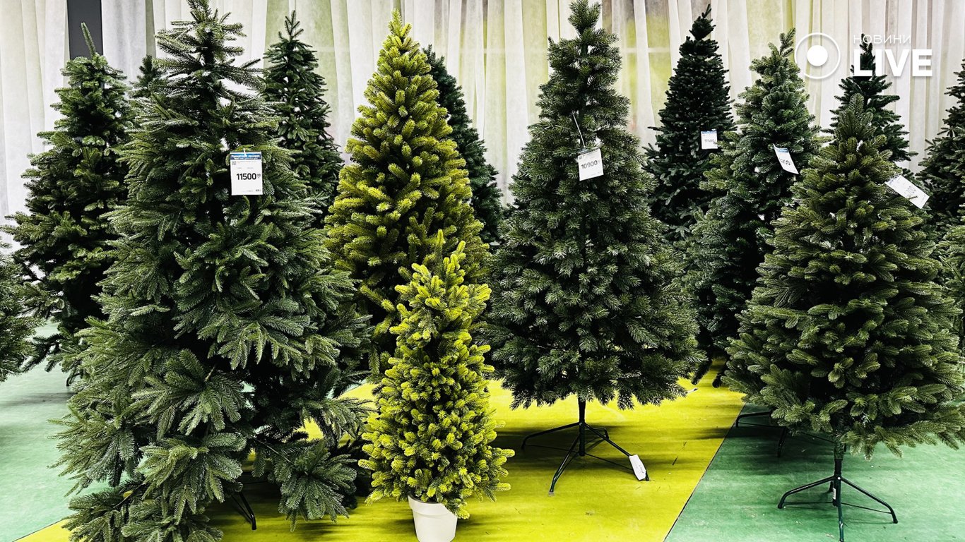 Декоративні новорічні дерева преміум-класу в Одесі
