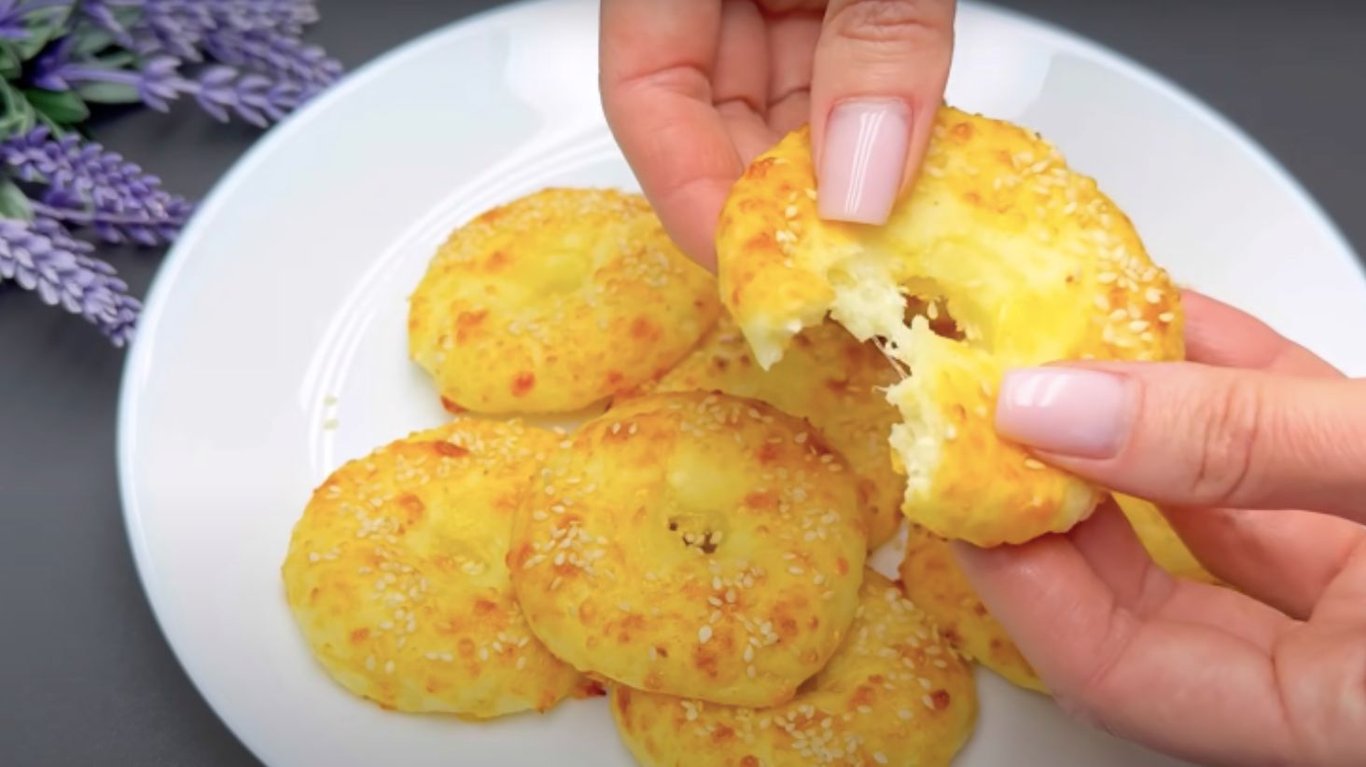 творожные баранки на завтрак за 5 минут