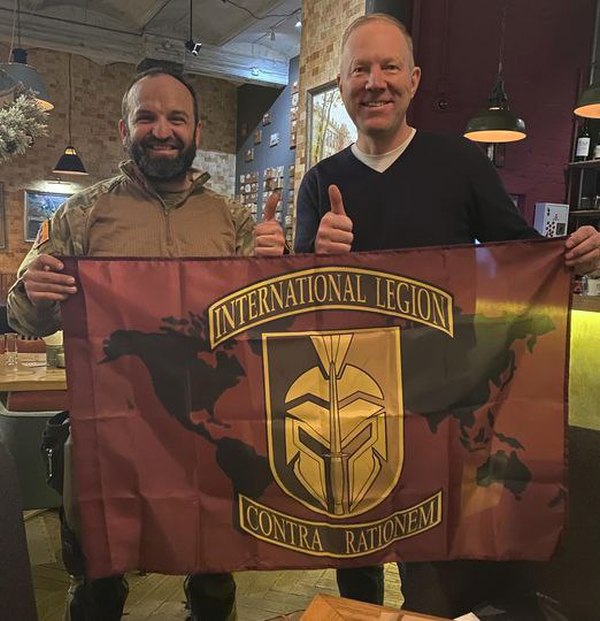 Міхкельсон на передовій