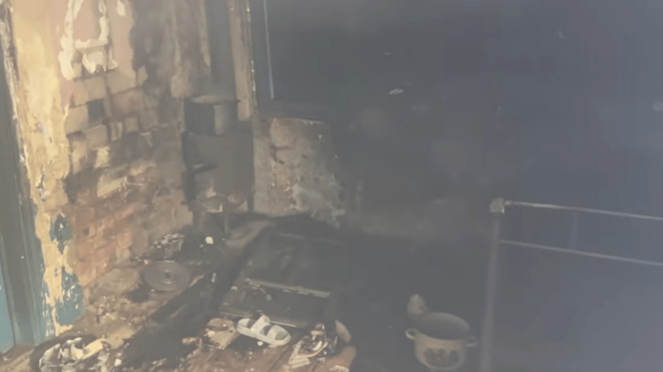 В Винницкой области в результате пожара в доме погиб трехлетний ребенок