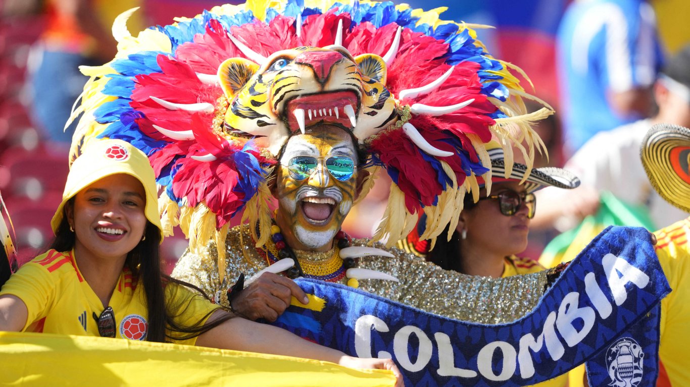 Уболівальники збірної Колумбії