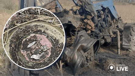 В Киевской области водитель трактора наехал на мину, рядом нашли еще больше десятка боеприпасов - 285x160