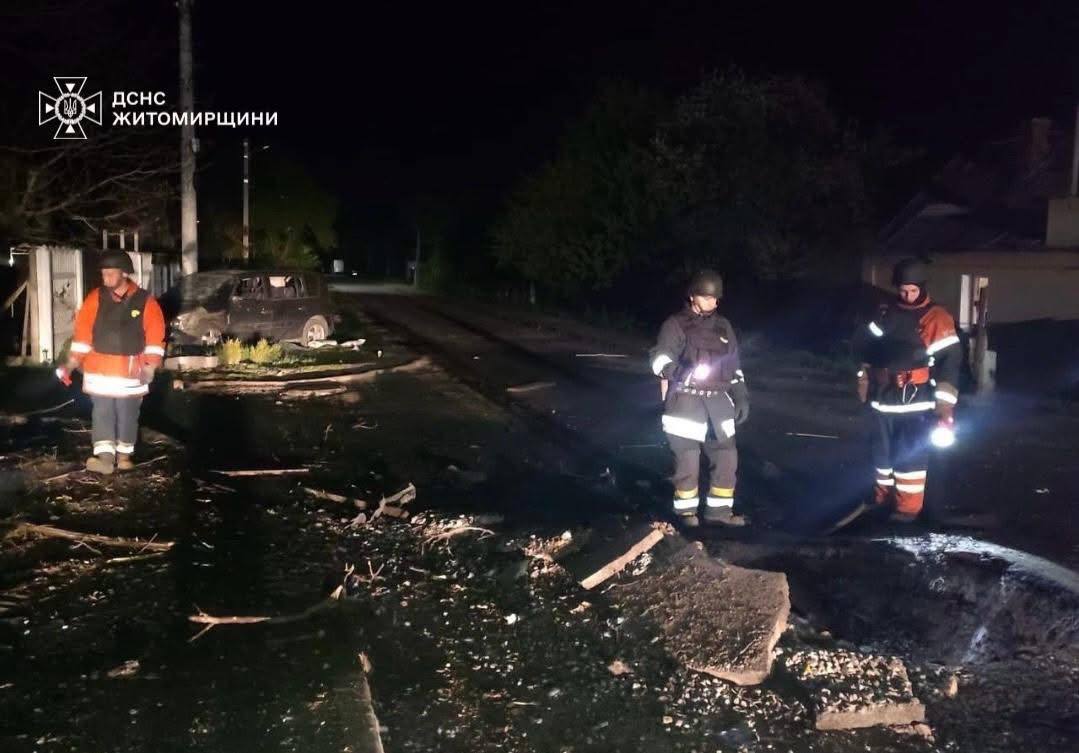 Обстріл Житомира 27 квітня