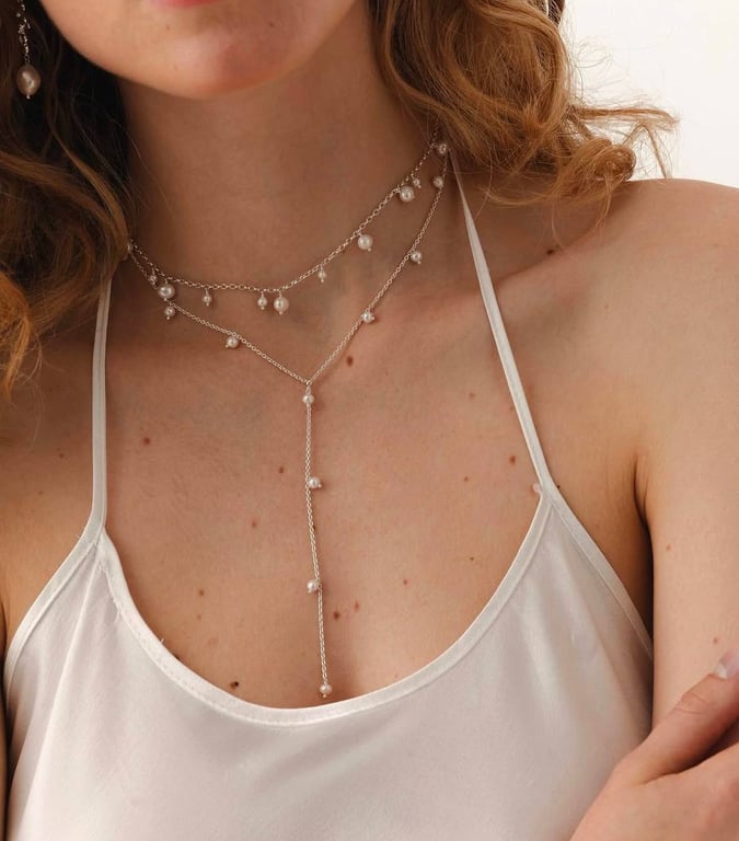 Перлинні кольє перетворюється у сувору класику