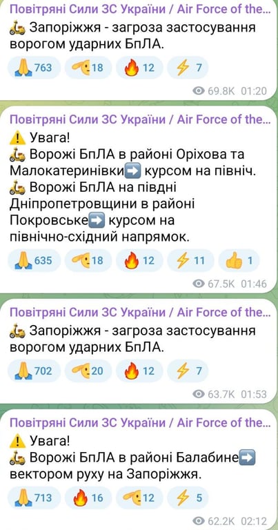 Атака БпЛА вночі 1 липня 2025 року