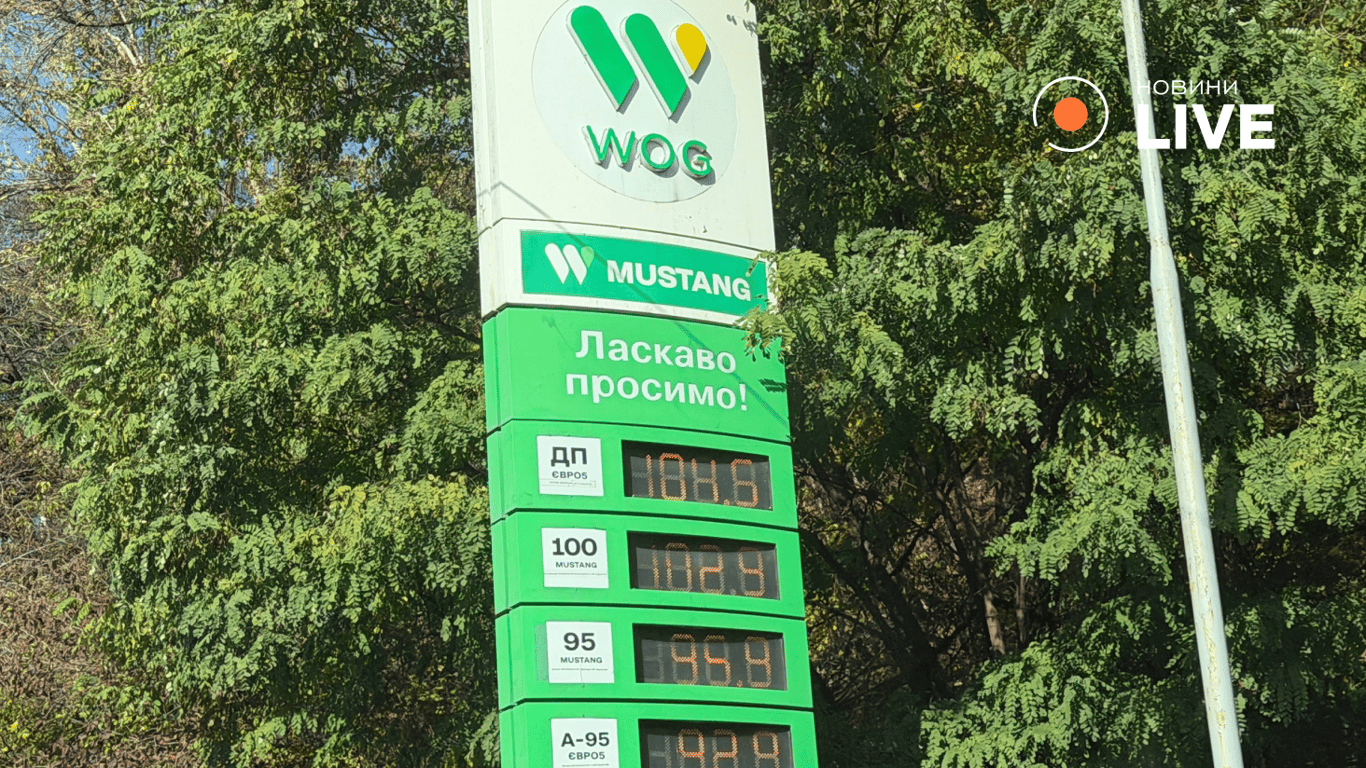Ціни на паливо в Києві сьогодні