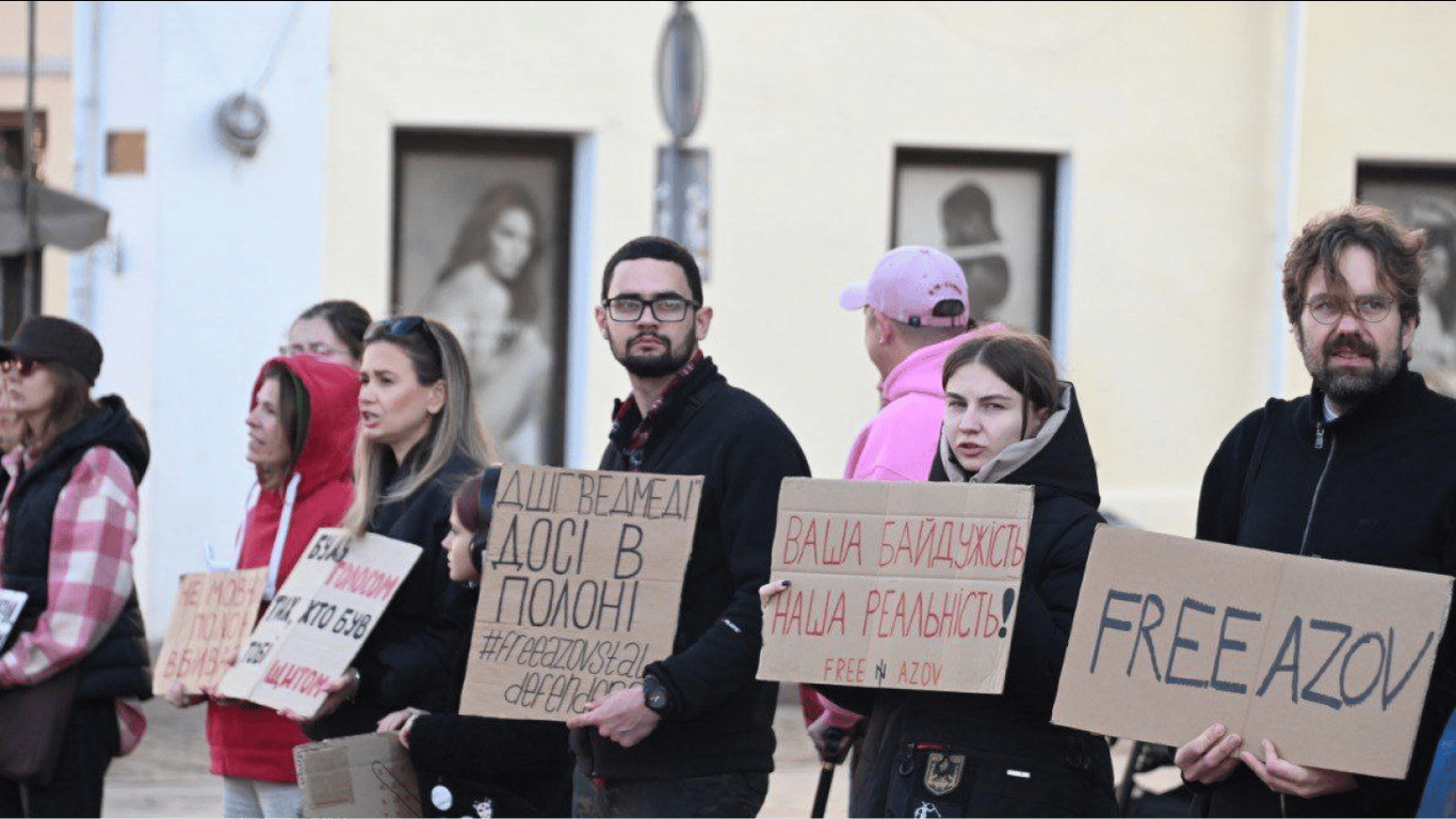 В Одесі вібулася акція на згадку про тих хто у полоні