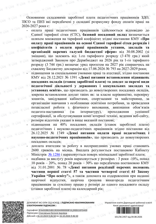 Зарплата вчителя в Україні: з чого складаються кінцеві суми - фото 5
