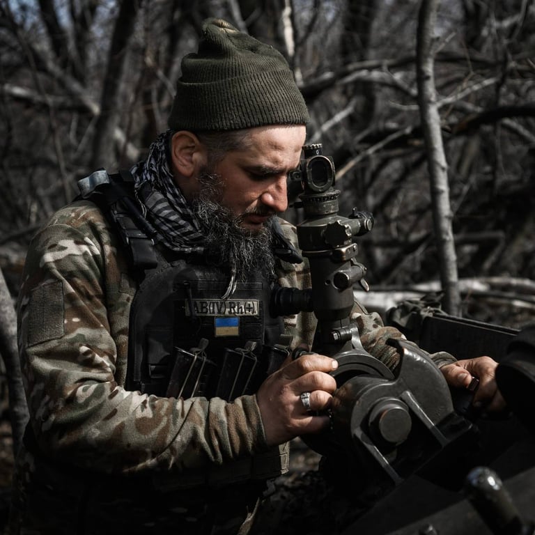 Бійці ЗСУ на завданні