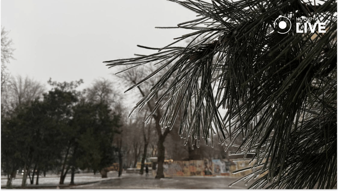 Одеса вкрилася льодом