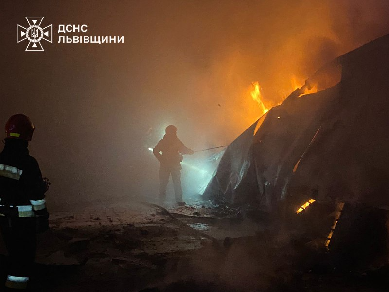 Ліквідація пожежі на Львівщині