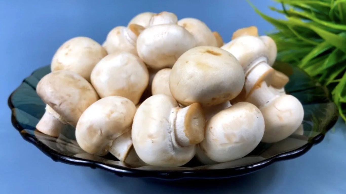 Рецепт шампиньонов в духовке: понадобится 500 г грибов