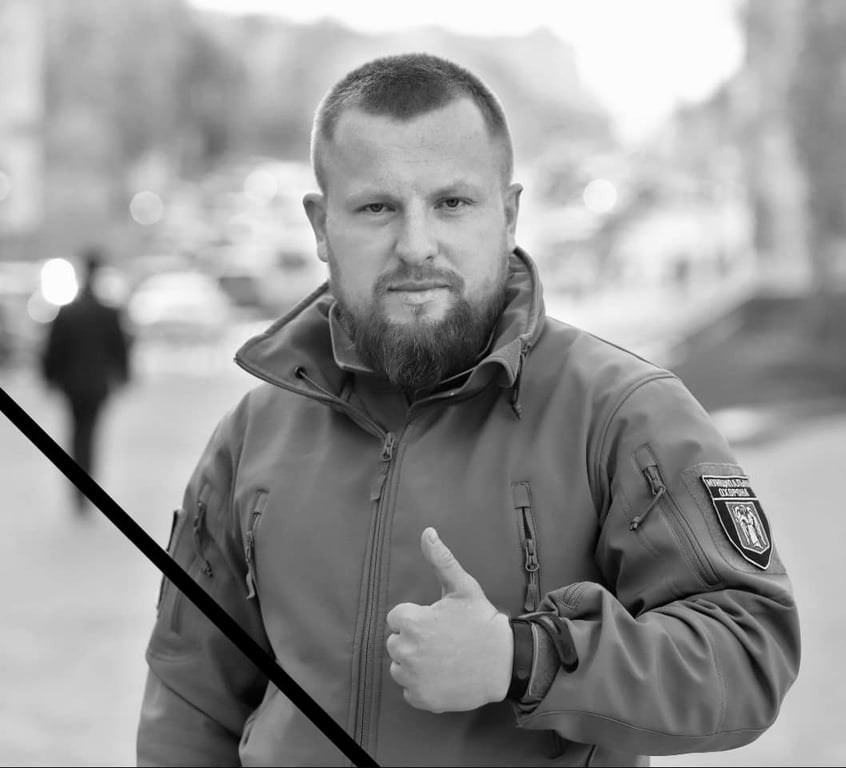 Член Київської міської молодіжної ради Володимир Сергієвський з позивним "Ірландець"