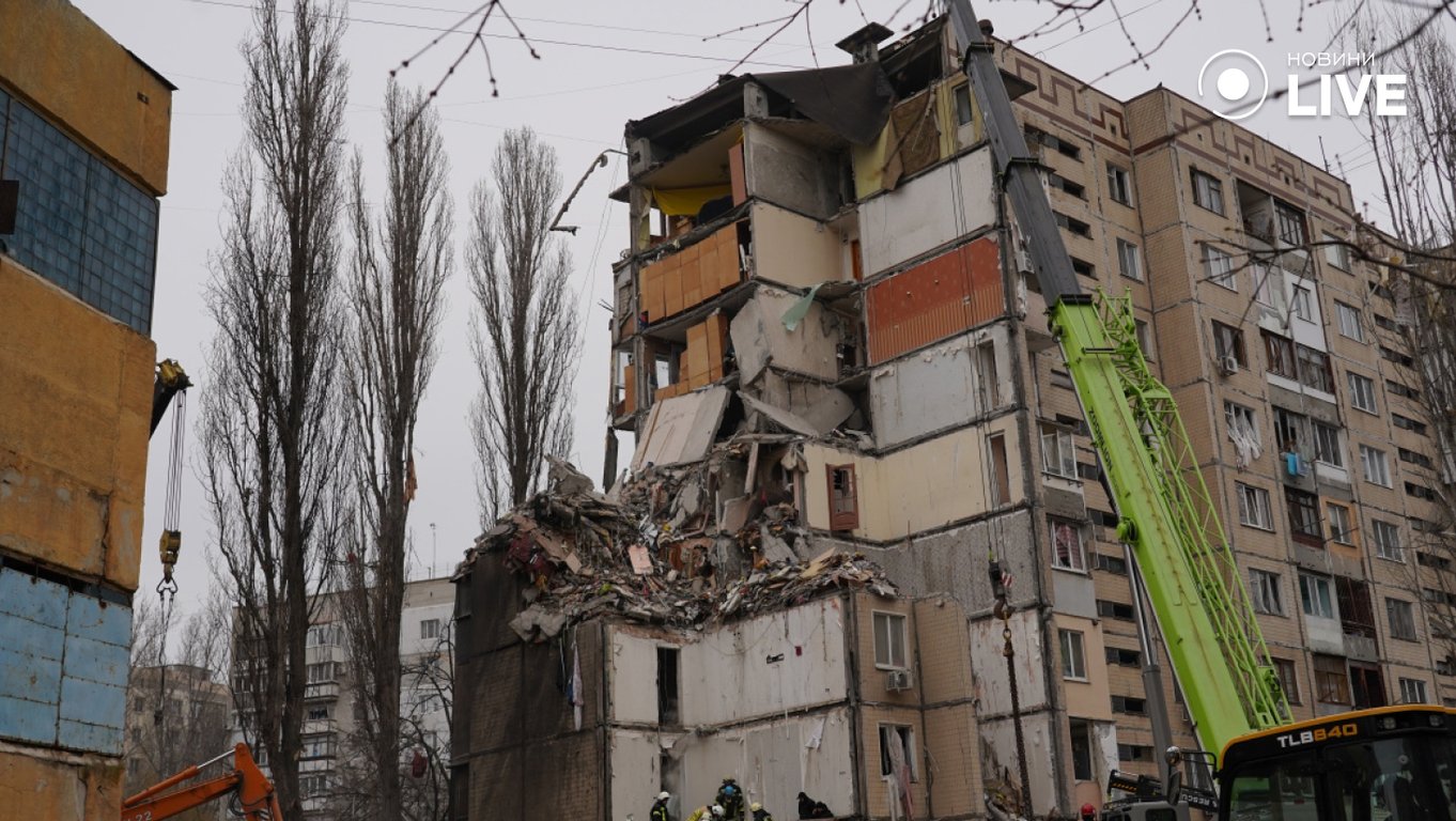 Друга річниця удару шахеда по будинку в Одесі