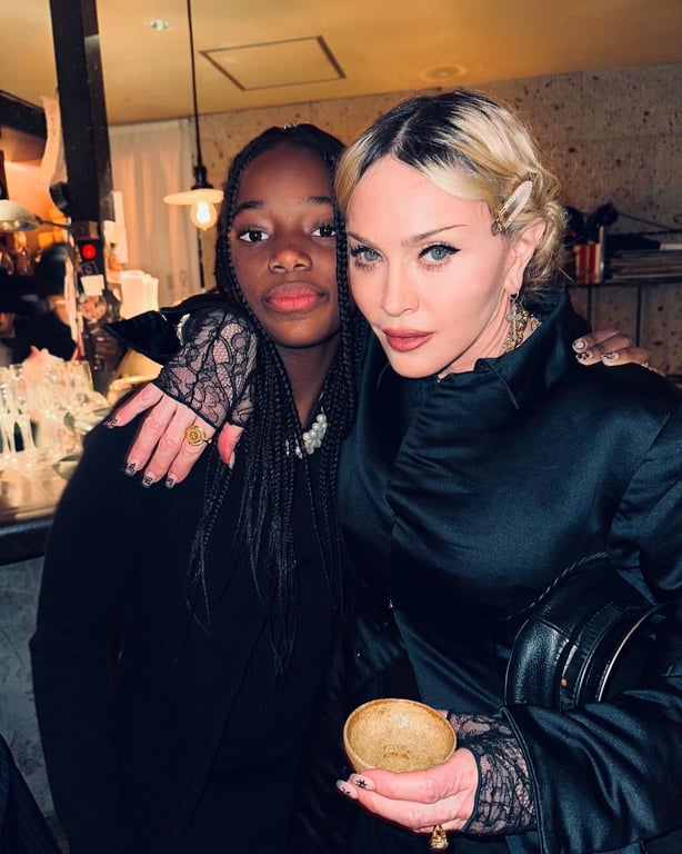 Мадонна разом зі своєю донькою