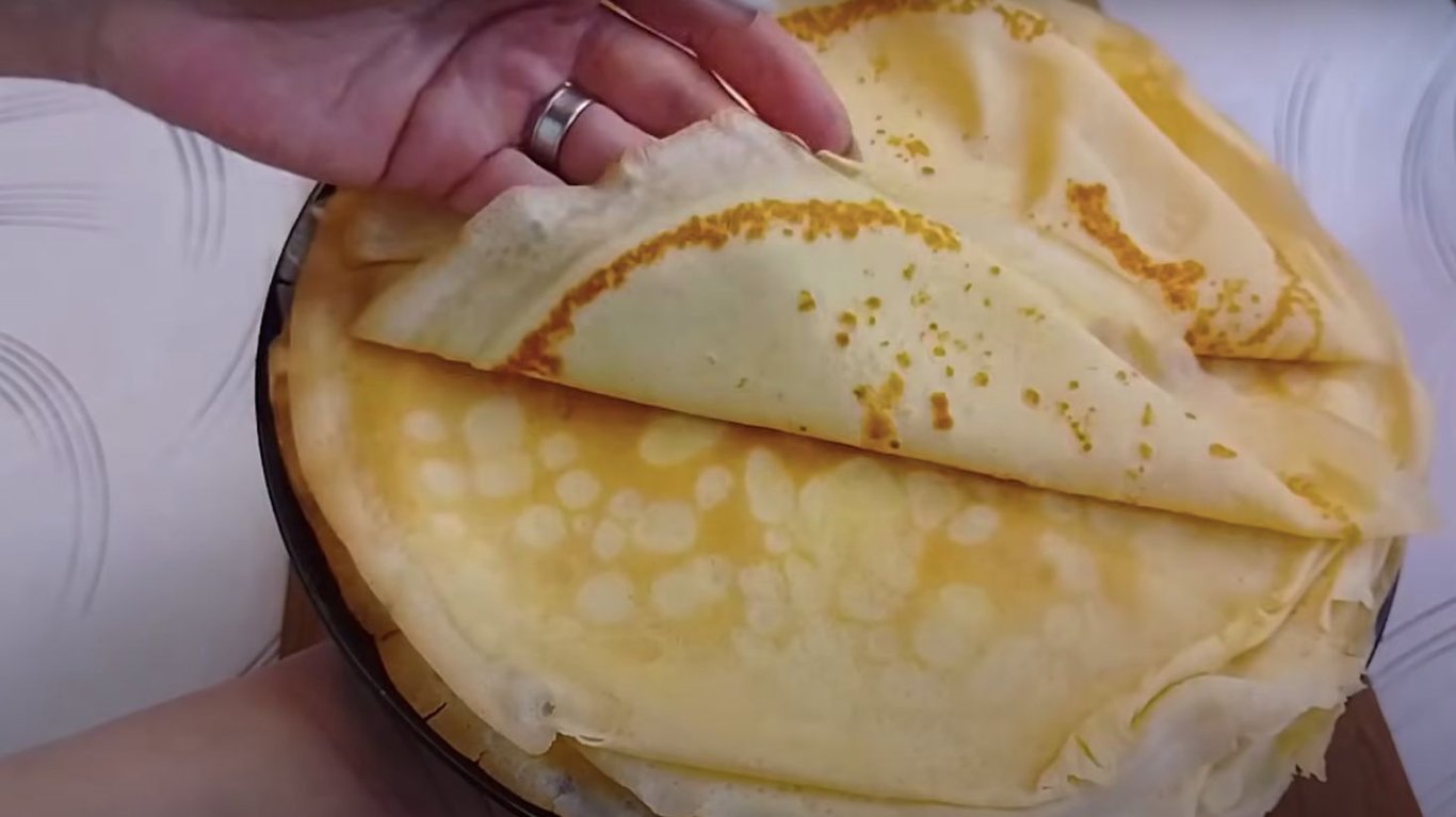 блинный пирог рецепт