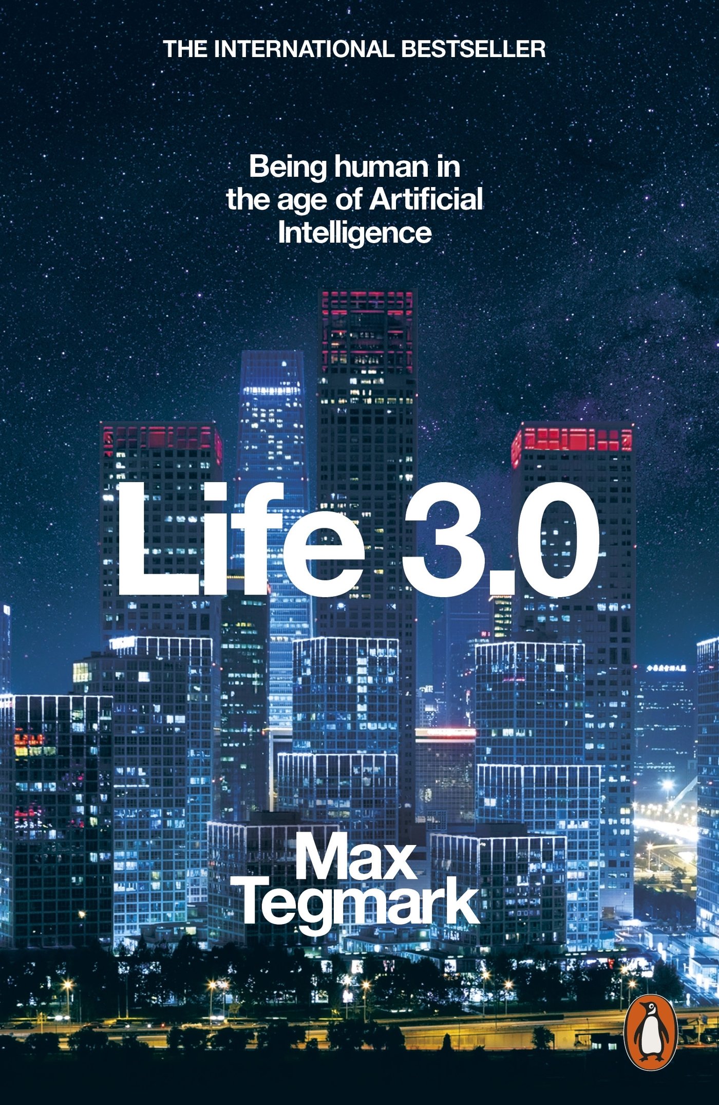 Книжка "Life 3.0" за авторством Макса Тегмарка