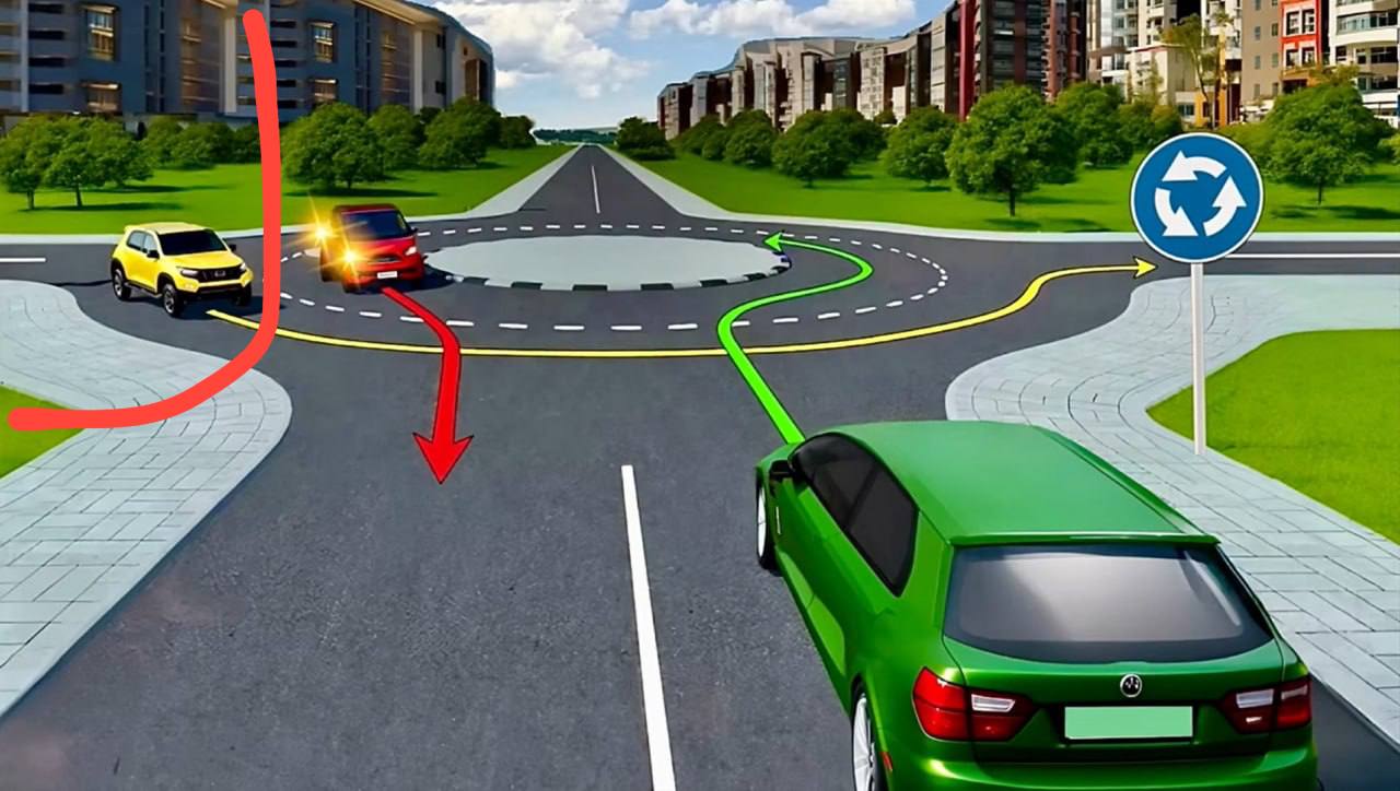 Правильный ответ на тест по ПДД