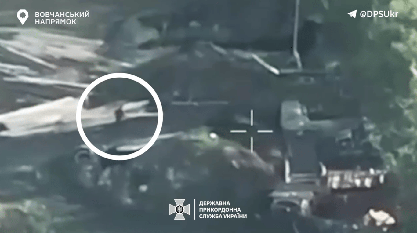 Прикордонники показали успішну роботу артилерії по окупантах на Харківщині - фото 1