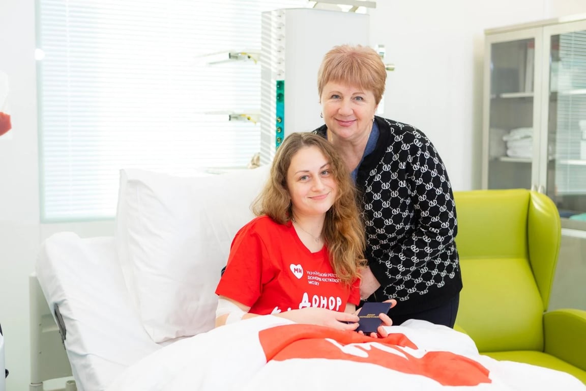 українка стала донором для іноземця