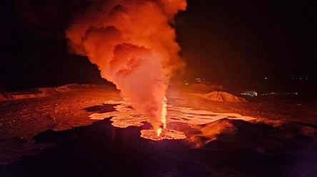 В Ісландії вдруге за рік сталося виверження вулкана — видовищні відео - 285x160