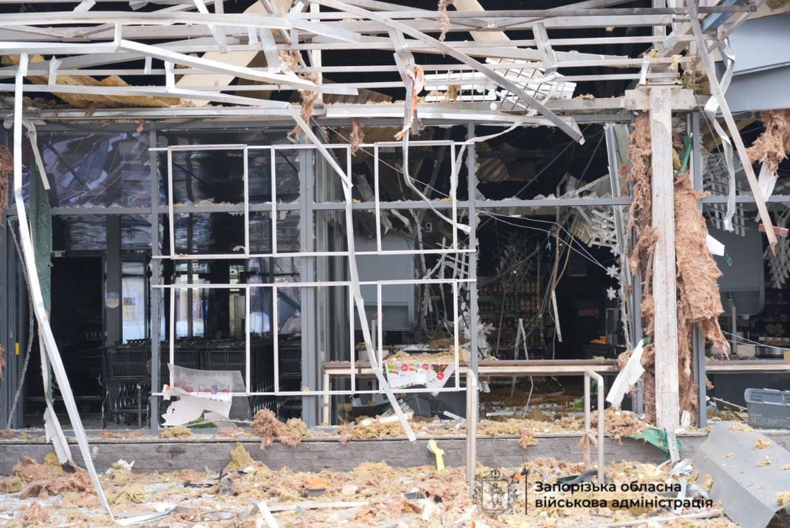 Удар по Запоріжжю 14 грудня