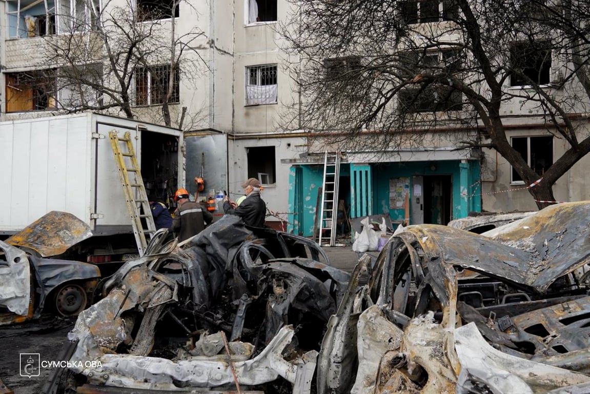 Удар по Сумах