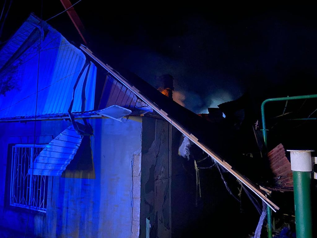 Зруйнований дронами будинок на Одещині