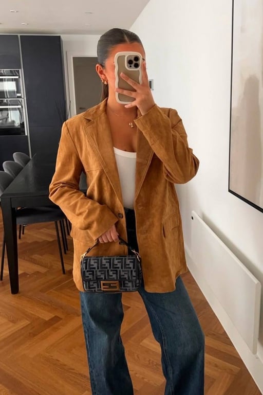 Stylish suede looks for spring 2025