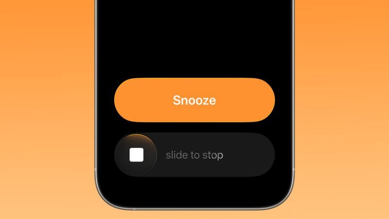 iOS 26.1 changes how you turn off your iPhone alarm 