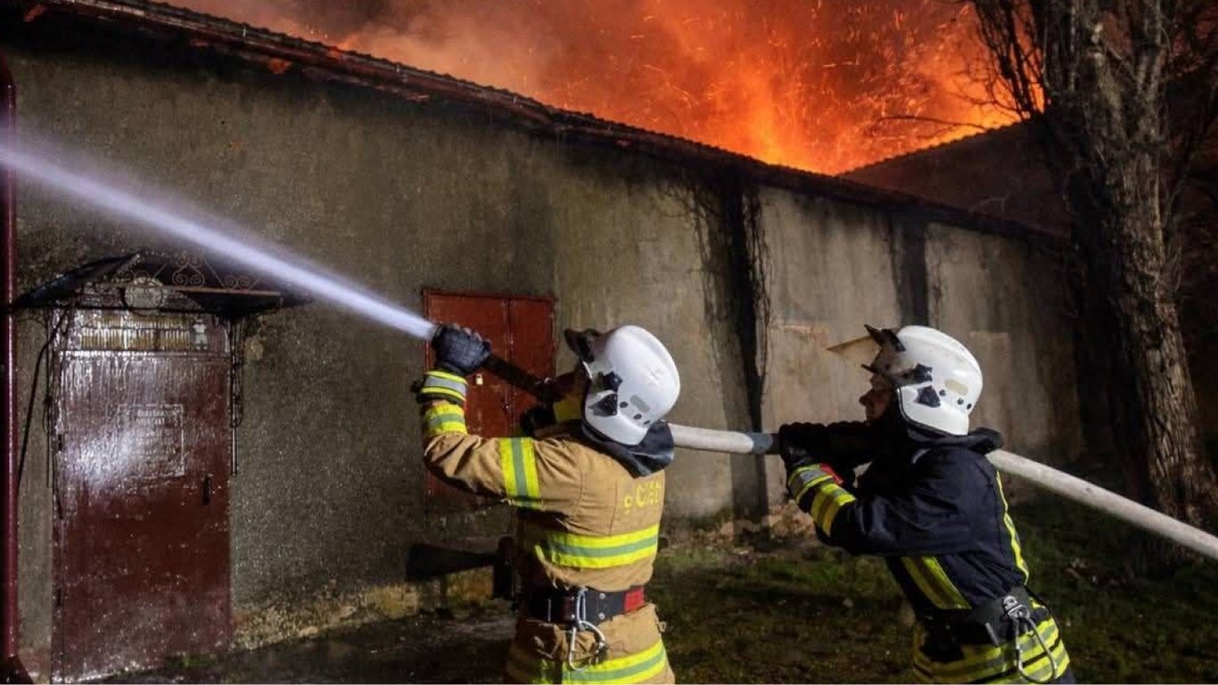 Пожежа в ліцеї на Одещині