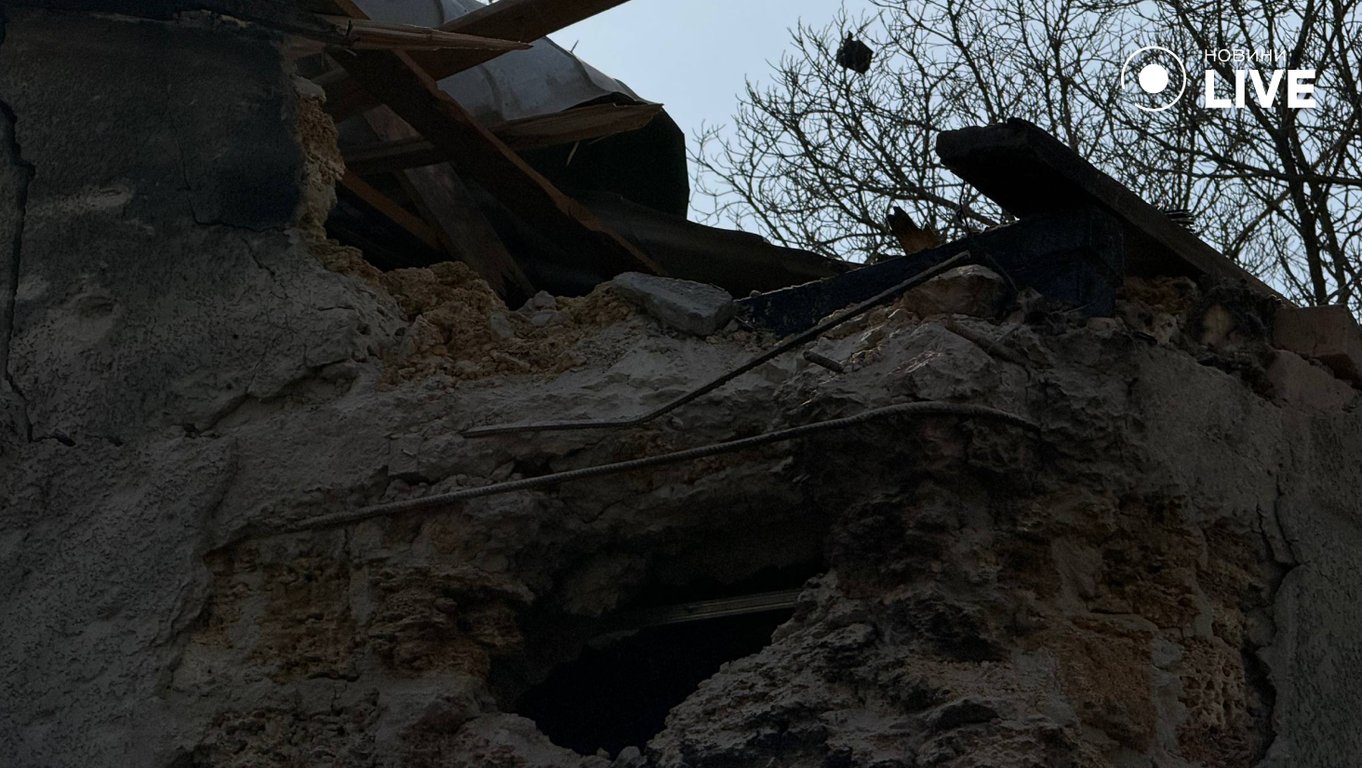 2 березня дрон РФ влучив по Одесі