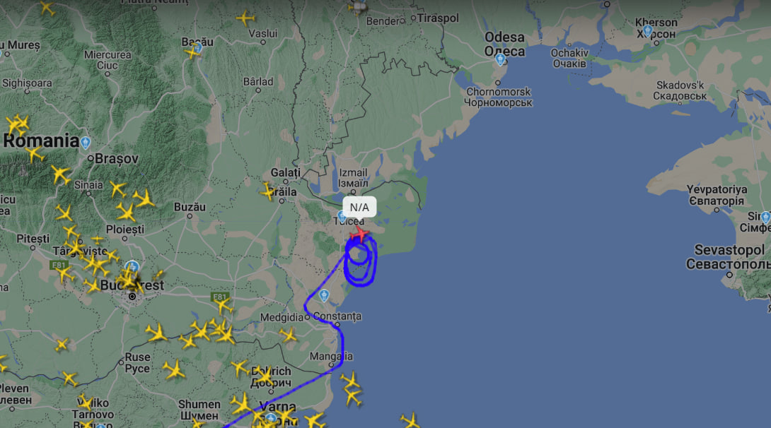 Літак НАТО слідкує за берегами Одещини — подробиці розвідувальної місії - фото 1