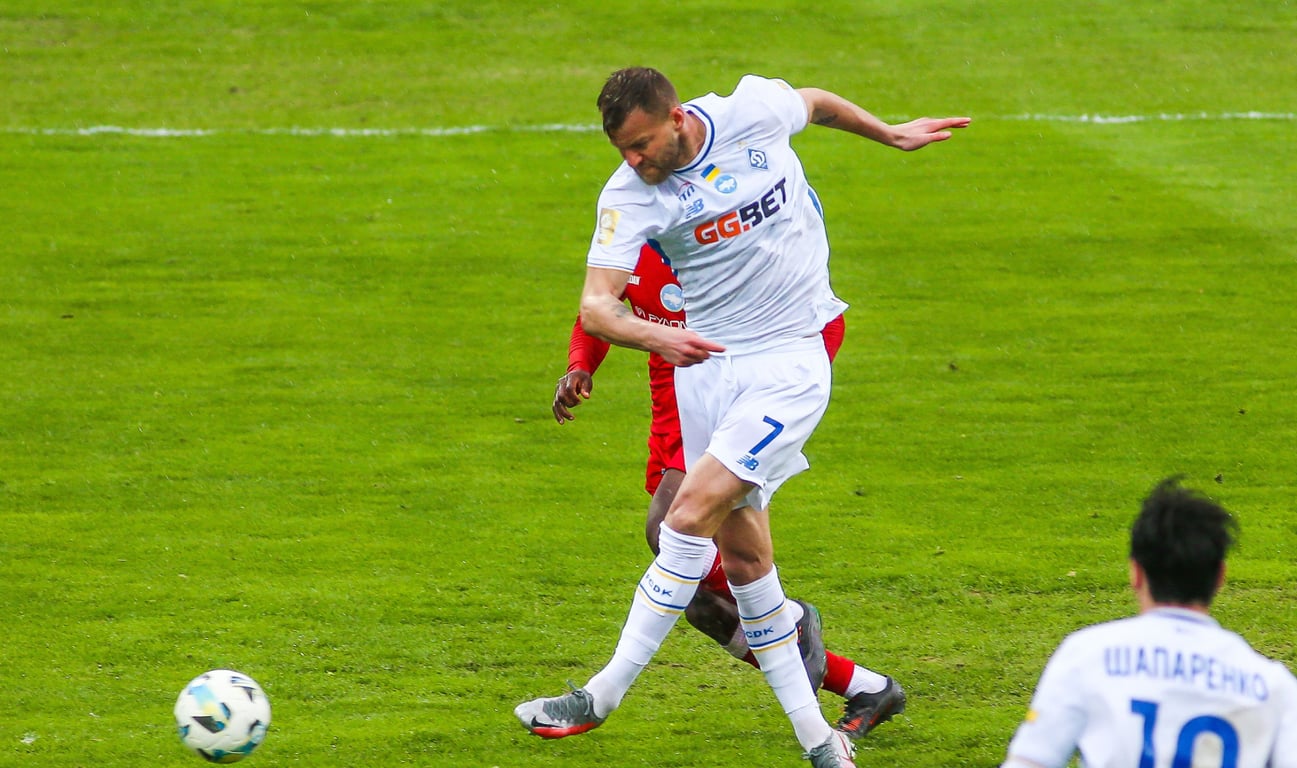 Андрей Ярмоленко в матче "Крисбасса" с "Динамо" 