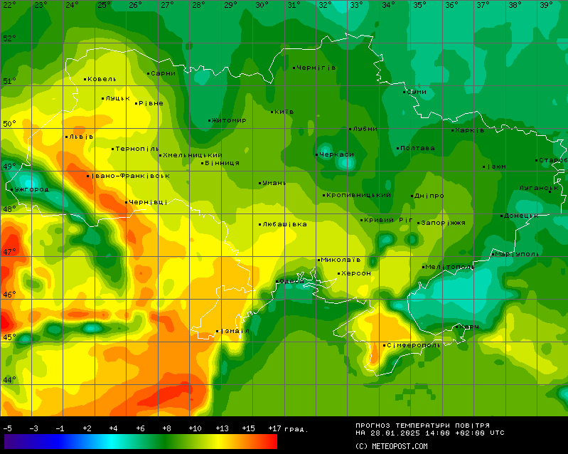 На заході мороз та пориви вітру — прогноз погоди на сьогодні - фото 2