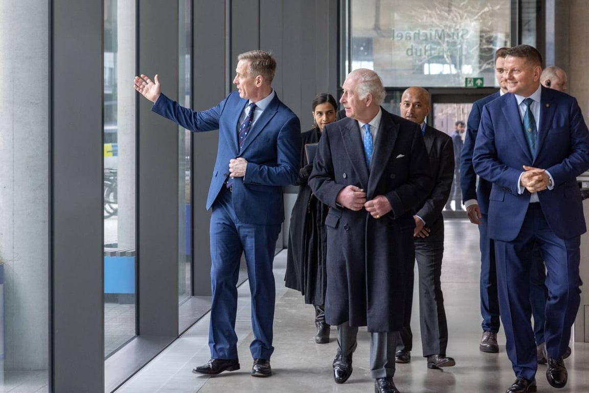 Залужний та король Чарльз у Британії